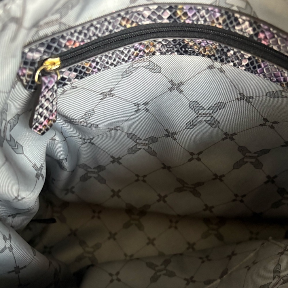 🩶🩷AIMEE KESTENBERG LEATHER EXOTIC SNAKESKIN HOBO BAG!🩶🩷 - Picture 12 of 12